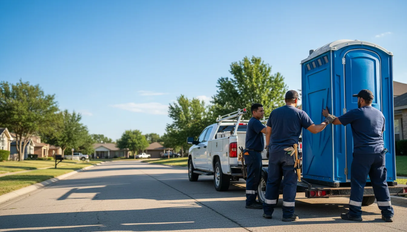 Portable Toilet Rental in Mason, TX near me